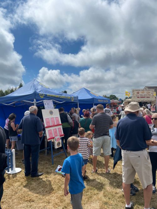 Lions stalls at carnival